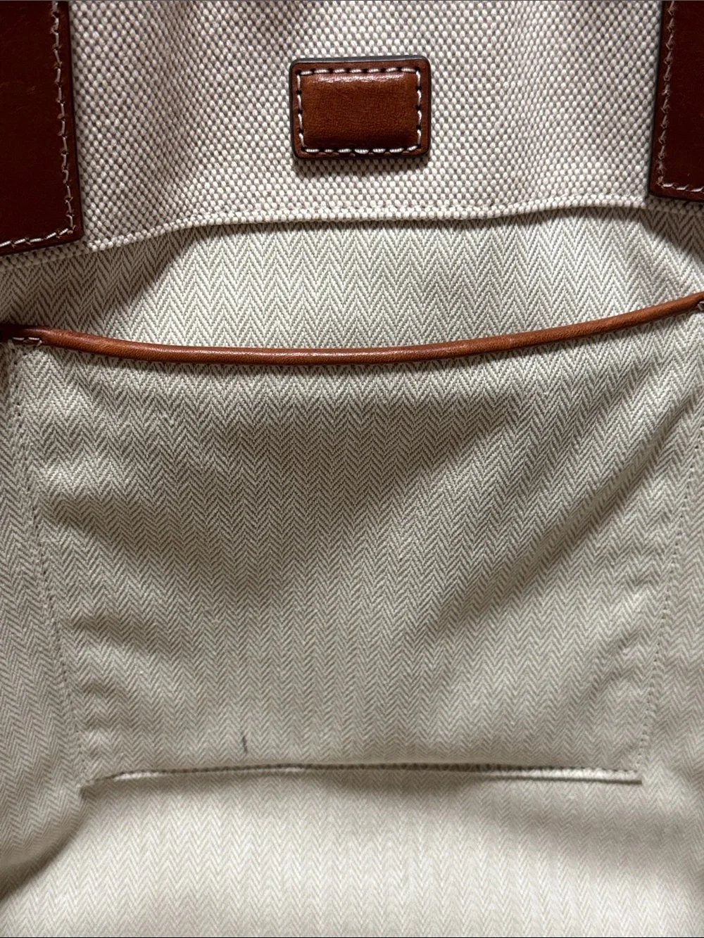 Tory Burch Ella Canvas Tote Tall